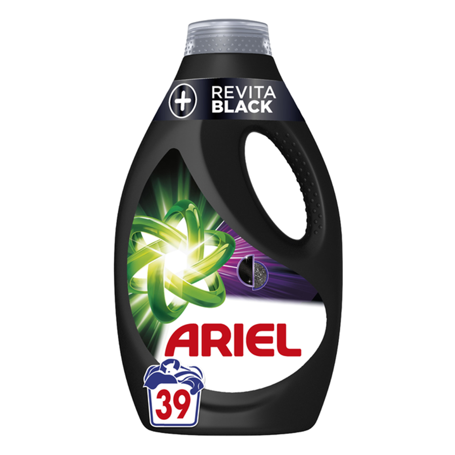 Ariel Plus gel Black 1.95 Liter |39 wasbeurten