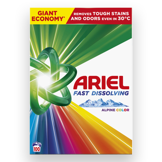 Ariel waspoeder aanbieding - Color | 100 wasbeurten - 5.5kg
